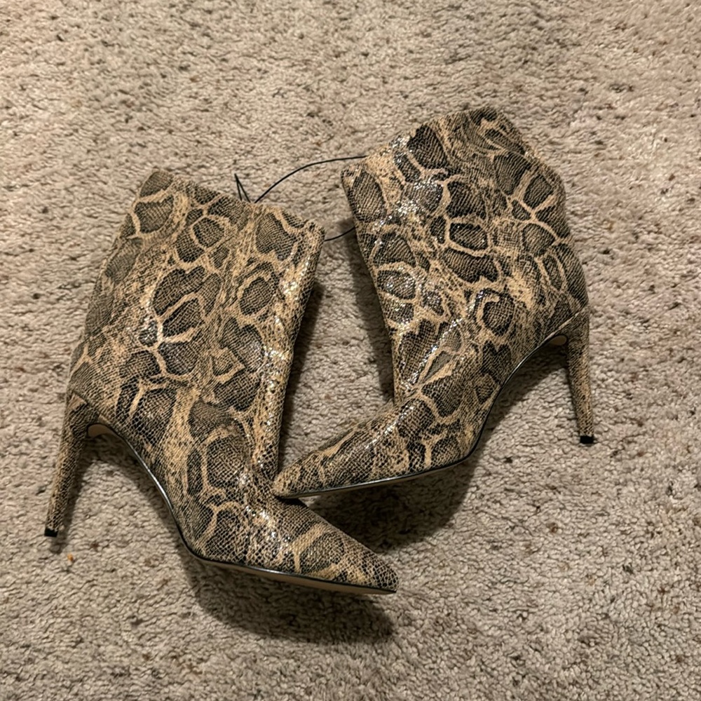 Express Snake Skin Boots